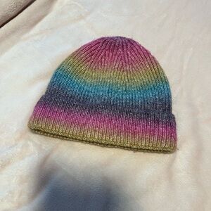 Colorful and warm toque